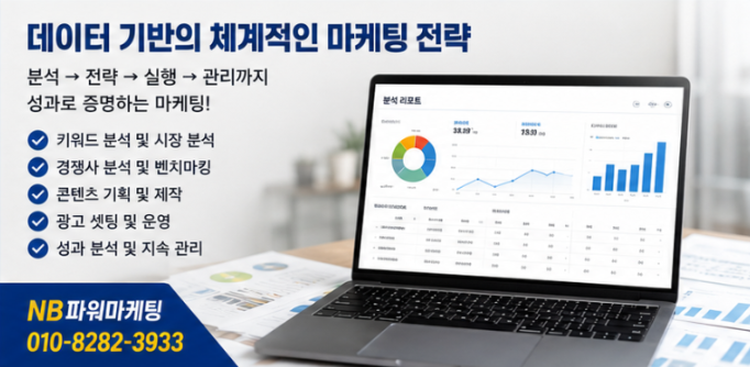 데이터 기반 마케팅 전략 이미지